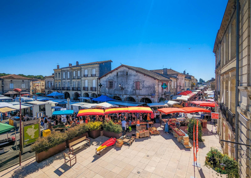 Marché de Créon – Ambiance locale authentique à deux pas de votre hébergement